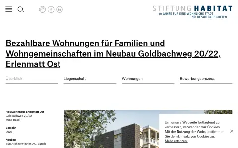 Goldbachweg 20/22, Erlenmatt Ost