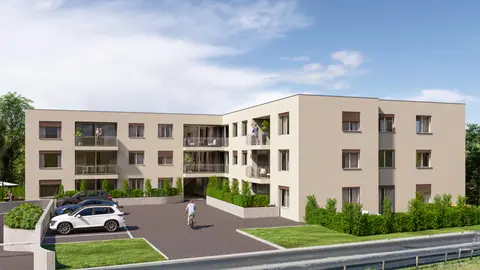 Le bourg de Siviriez