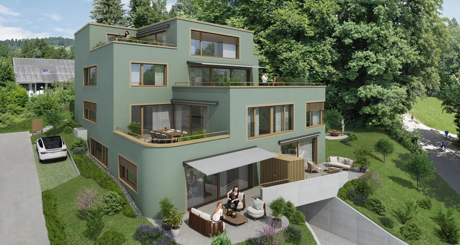 Rigiblick, Hinwil