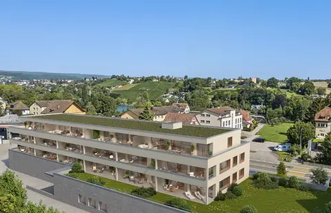 Im Dorf Langwiesen